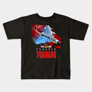 Panavia Tornado European Fighterjet Military Aircraft Kids T-Shirt